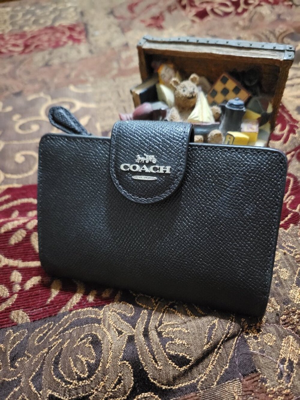 Black Coach wallet